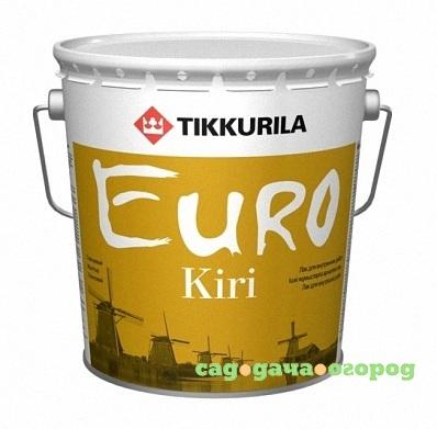 Фото Лак паркетный полуматовый Tikkurila Euro kiri 2.7л