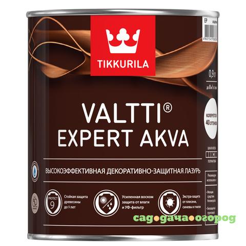 Фото Антисептик Tikkurila Valtti Expert Akva бесцветный 0.9л