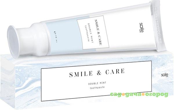 Фото Зубная паста Smile Care Двойная освежающая мята 70 мл