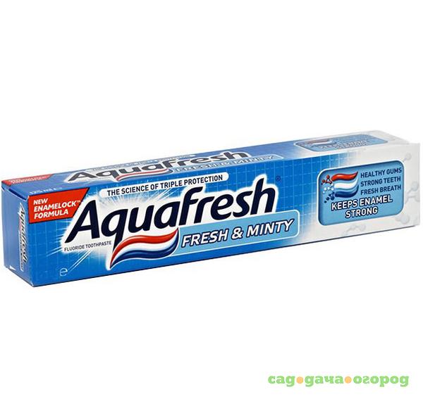 Фото Зубная паста Aquafresh 3 Fresh & minty 50 мл