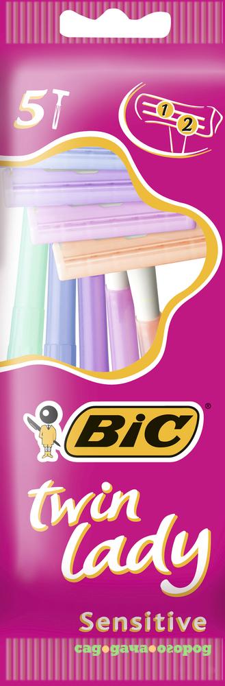 Фото Бритва BIC Twin Lady 5 шт