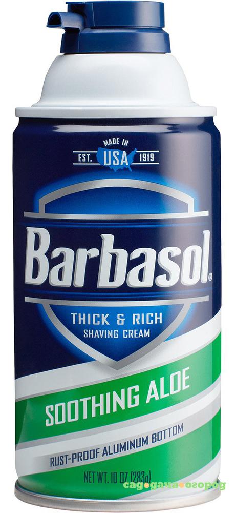 Фото Крем-пена для бритья Barbasol Soothing Aloe Shaving Cream 283 г