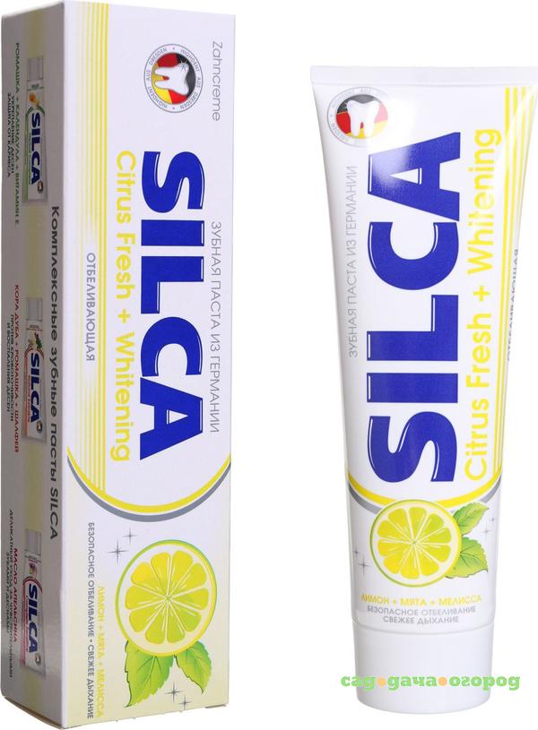 Фото Зубная паста Silca Citrus Fresh + Whitening 100 мл