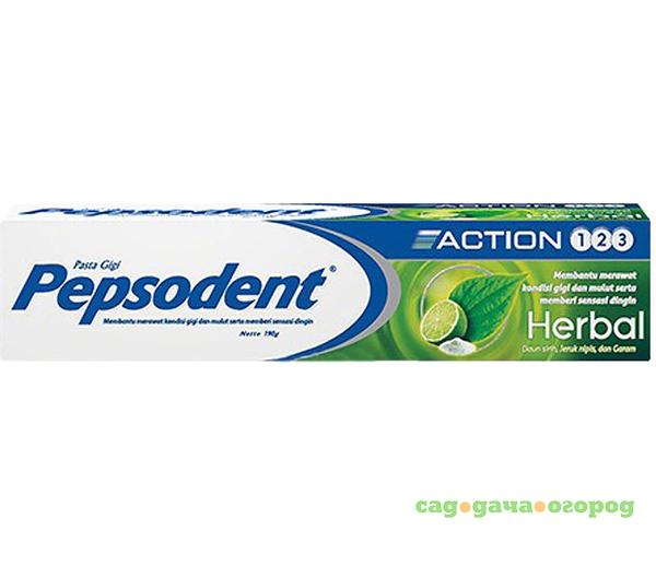 Фото Зубная паста Pepsodent Action 123 Herbal 190 г