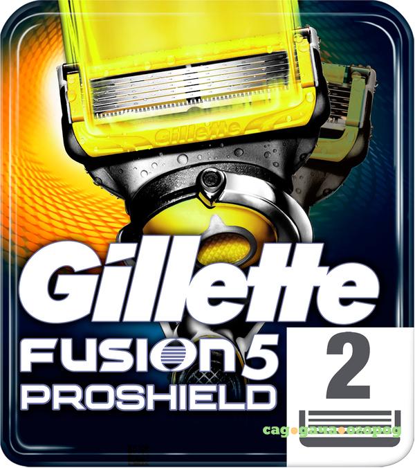 Фото Сменные кассеты для бритья Gillette Fusion5 ProShield 2 шт