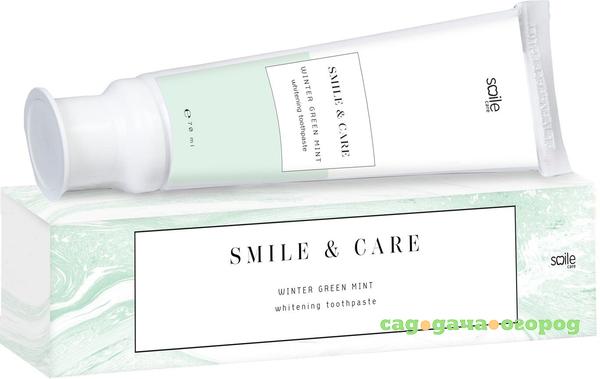 Фото Зубная паста Smile Care Зимняя мята, отбеливающая 70 мл