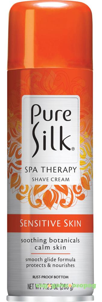 Фото Крем-пена для бритья Pure Silk Sensitive Skin Shave Cream 206 г