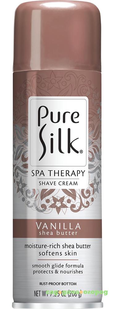 Фото Крем-пена для бритья Pure Silk Vanilla Shea Butter Shave Cream 206 г