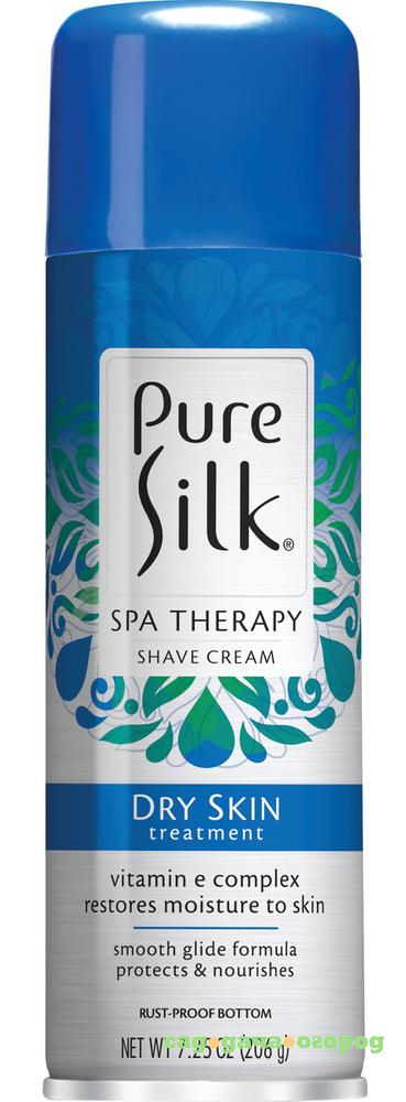 Фото Крем-пена для бритья Pure Silk Dry Skin Treatment Shave Cream 206 г