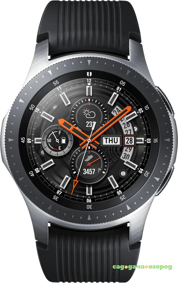 Фото Умные часы Samsung Galaxy Watch 46 мм SM-R800 серебристая сталь