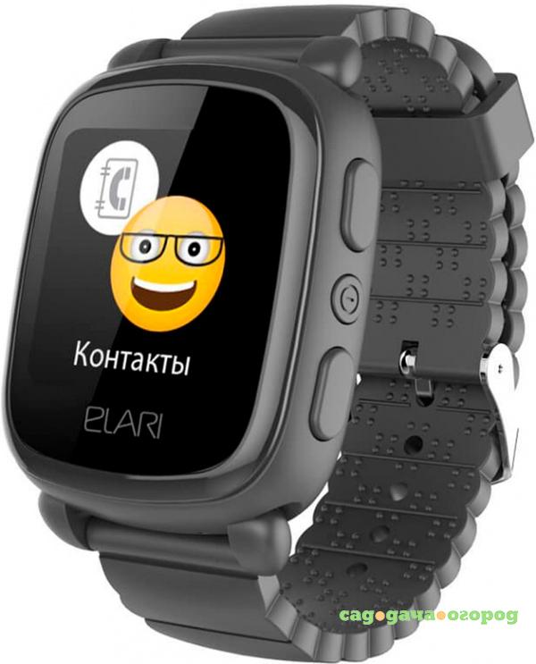 Фото Детские умные часы Elari KidPhone 2 Black