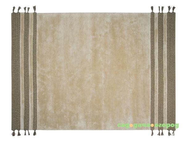 Фото Ковёр с кистями 200 х 300 см бежевый Креатив Дизайн Cross Tufting Ct5.8 Beige