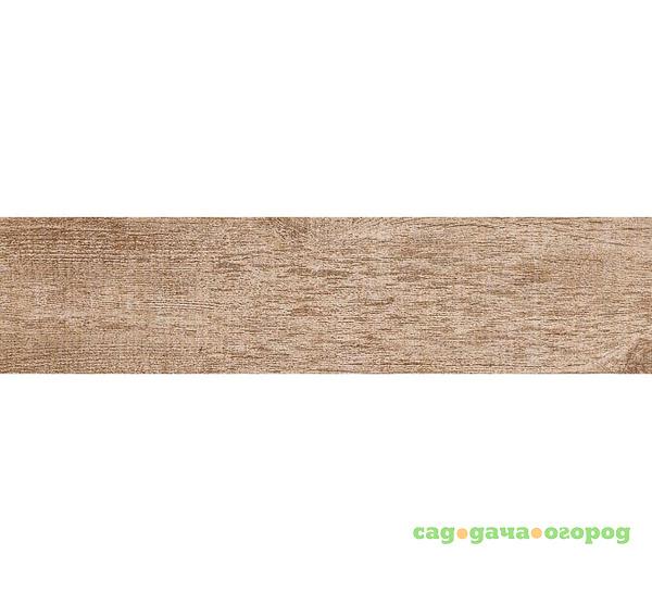 Фото Плитка Kerama Marazzi Каравелла Коричневая 15х60 см SG300300R