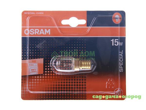 Фото Лампочка Osram 15W 230V E14 для печей