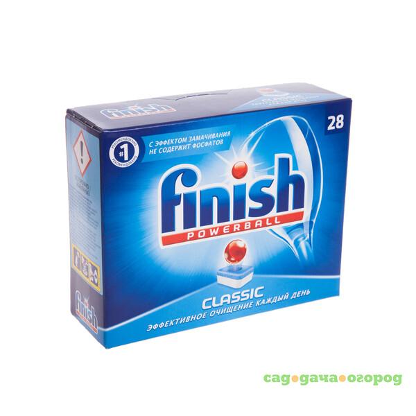 Фото Таблетки для посудомоечной машины Finish Classic 28 шт