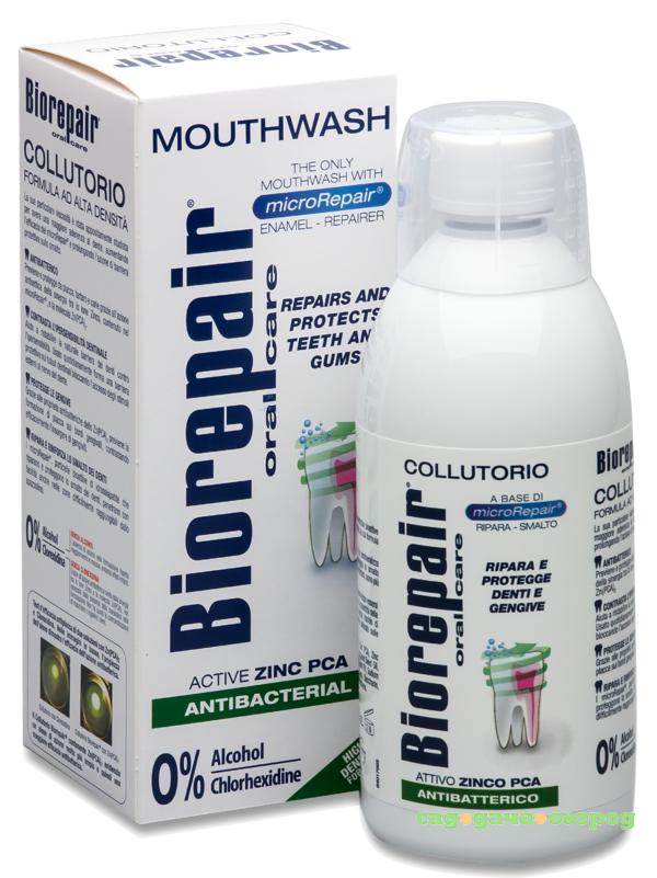 Фото Ополаскиватель Biorepair ® 4-action mouthwash  для полости рта 500 мл (GA1154700)