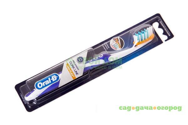 Фото Зубная щетка Oral-B Pro-Expert Clinic Line Pro-Flex средняя Blue