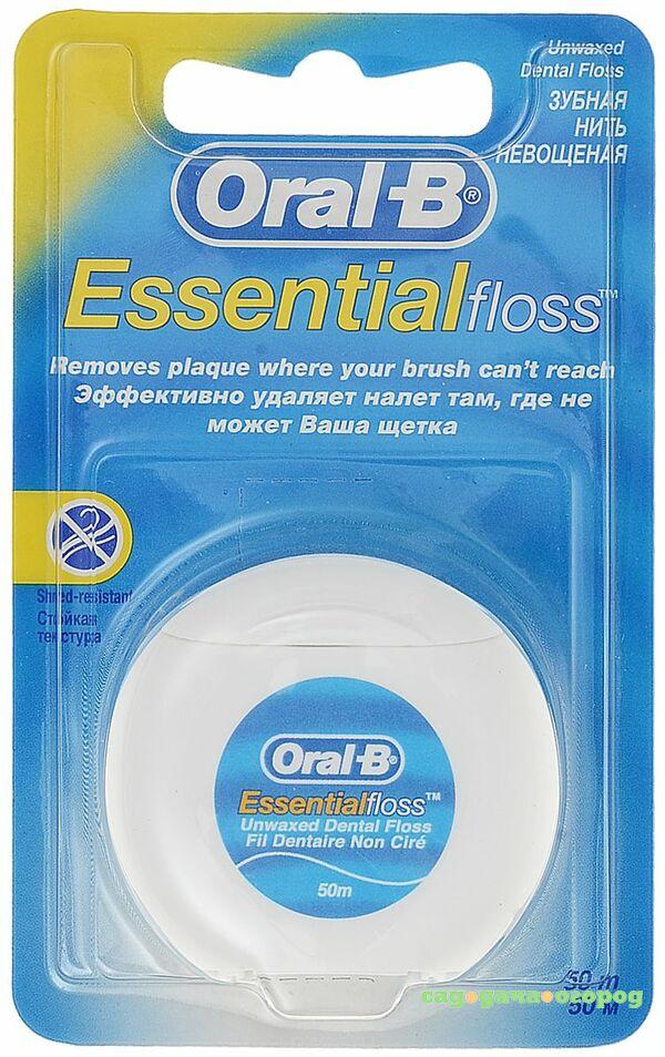 Фото Зубная нить Oral-B Essential floss невощеная 50 м