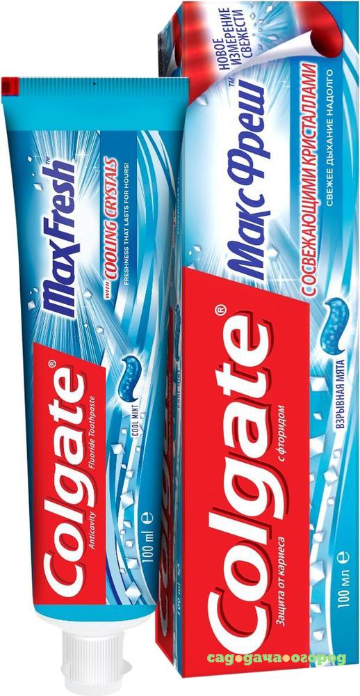 Фото Зубная паста Colgate Макс Фреш взрывная мята 100 мл