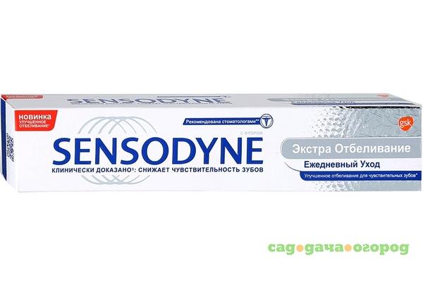 Фото Зубная паста Sensodyne Экстра отбеливание 75 мл