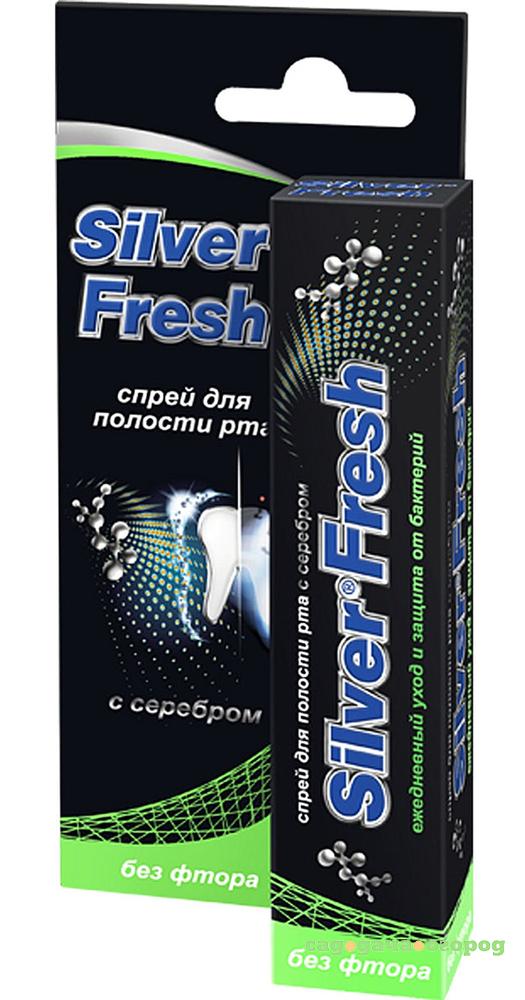 Фото Спрей Silver Care Silver Fresh без фтора 20 мл