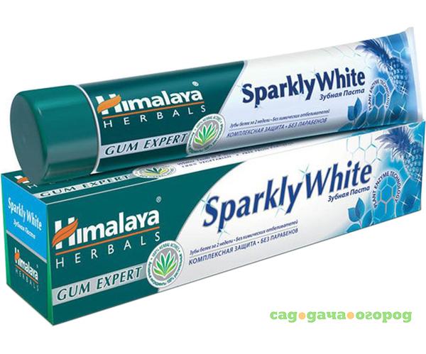 Фото Зубная паста Himalaya Herbals Sparkly White Отбеливающая 75 мл