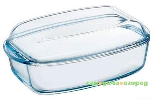 Фото Кастрюля Pyrex с крышкой 6,5 л