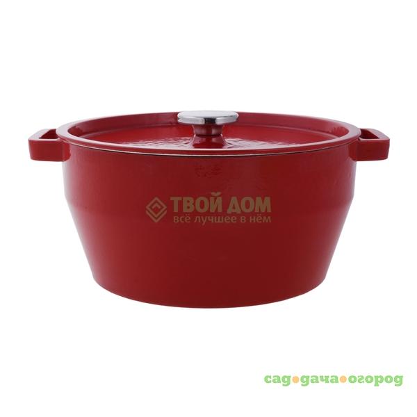 Фото Кастрюля Pyrex Slow Cook Red 5.8 л