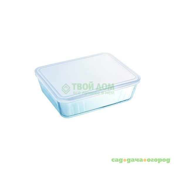 Фото Форма для запекания Pyrex Cook&Store Classic Glass Прямоугольная 4 л (244P000/5043/6143)