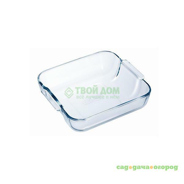 Фото Форма для запекания Pyrex Classic Glass Квадратная 21х21 (220B000/5046/5646)