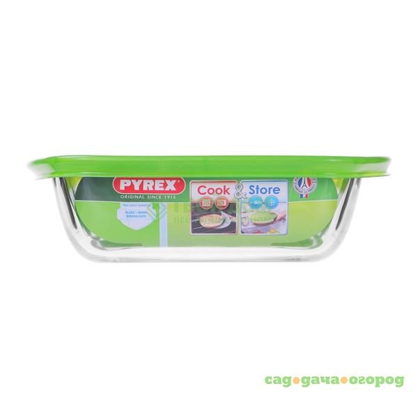 Фото Форма для запекания Pyrex Cook&Store Glass Квадратная 1 л (211P000/5046/6146)