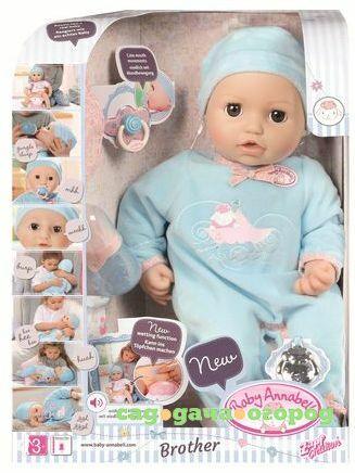 Фото Игрушка Baby Annabell Кукла-мальчик многофункциональная, 46 см, кор.