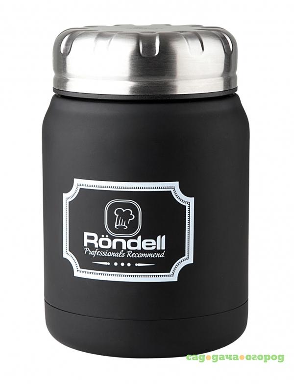 Фото Термос для еды 0.5л black picnic rds-942 Rondell