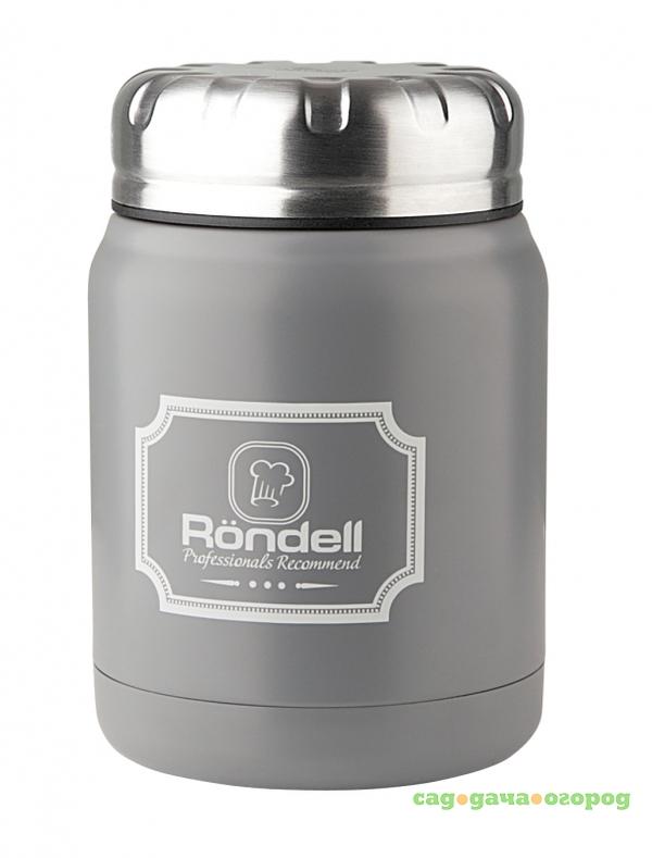 Фото Термос для еды 0.5л grey picnic rds-943 Rondell