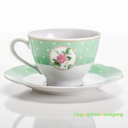 Фото Чайная пара Porcelaine Czech Gh Mix&Match (FS G334 S250Х1)