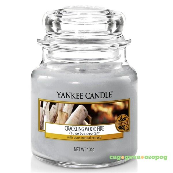 Фото Аромасвеча в банке малая Yankee Candle У камина