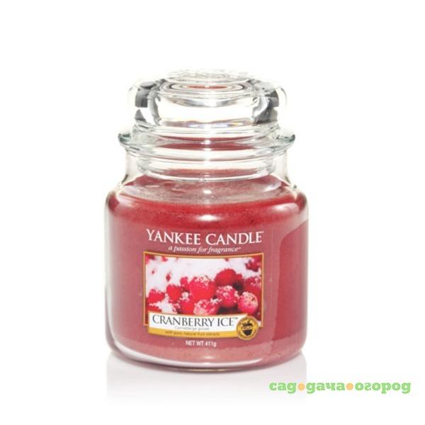 Фото Аромасвеча в банке ср.клюква со льдом Yankee candle 1244597e