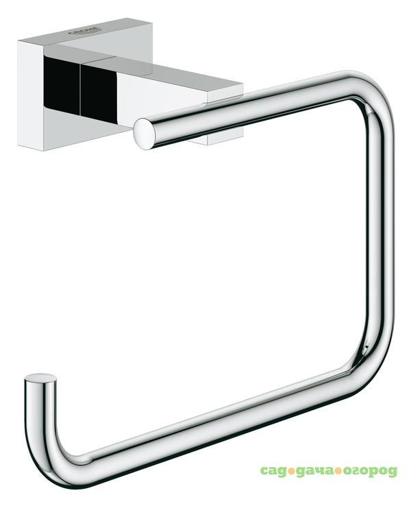 Фото Держатель бумаги GROHE Essentials Cube без крышки, хром (40507001)