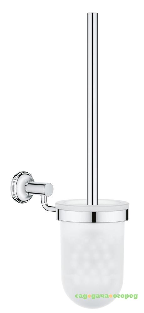 Фото Туалетный ёршик GROHE Essentials Authentic, хром/белый