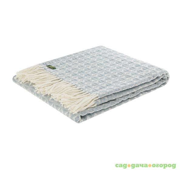 Фото Плед Tweedmill cob weave 150x200 duck egg