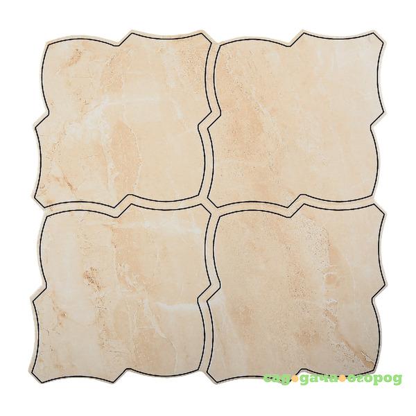 Фото Плитка напольная/настенная  45x45 уп 7 Cristacer carnaby decor marble