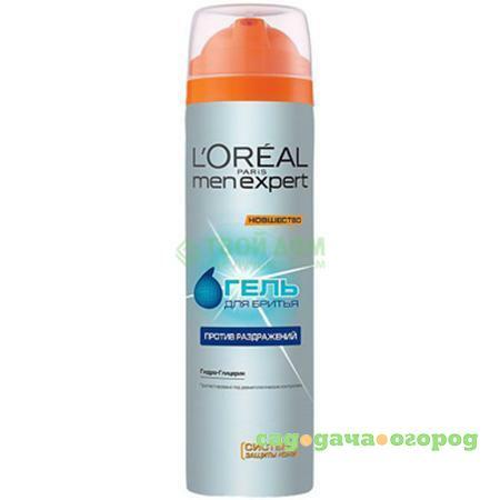 Фото Гель для бритья L`Oreal Против раздражения 200 мл