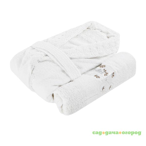 Фото Набор для ванной Халат, полотенце 40х60/60х110 Grand textile