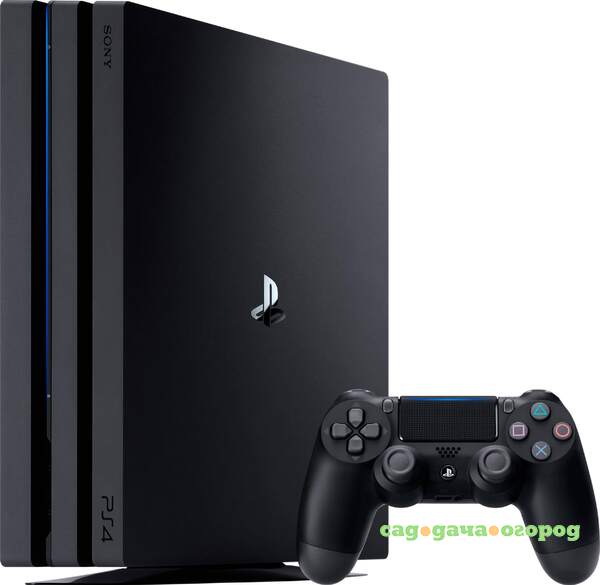 Фото Игровая приставка Sony PlayStation 4 Pro 1 TB (CUH-7108B) Black