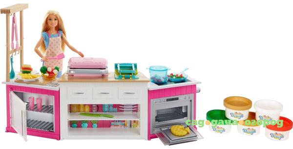Фото Игровой набор Mattel Barbie Супер кухня с куклой