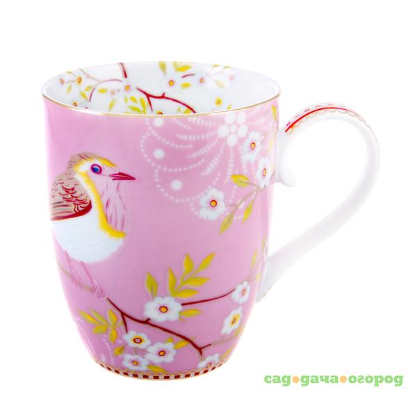 Фото Кружка Pip studio floral early birdpink 350мл