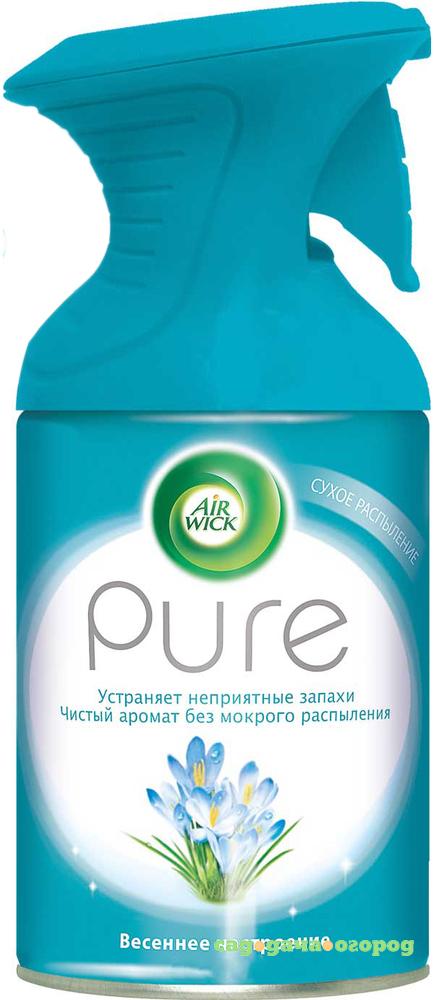 Фото Освежитель воздуха Air Wick Pure Весеннее настроение аэрозольный 250 мл