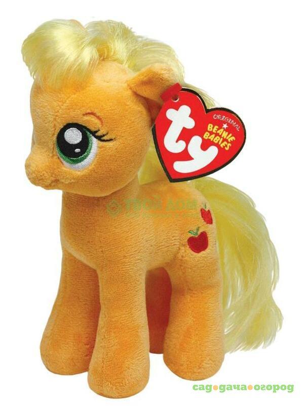 Фото Мягкая игрушка TY My Little Pony Apple Jack 33 см