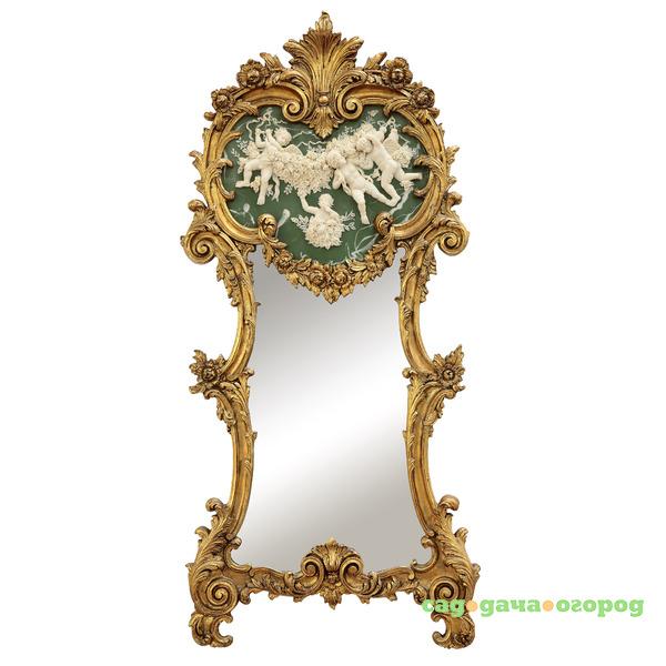 Фото Зеркало в раме с барельефом 150х70см Wah luen handicraft