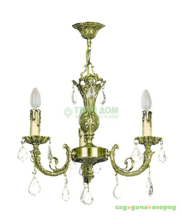 Фото Люстра подвесная Copen Lamp FE-PRY9101/3 Cuero Satinbrillo